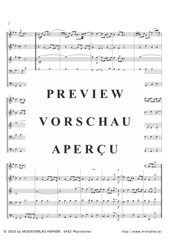 gallery: Wassermusik, , (Blechbläser Quintett)