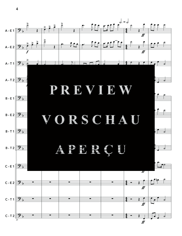Produktgalerie: Seite 8 von 11 Canzon XVII, , (Tuba Ensemble EEEEEETTTTTT)