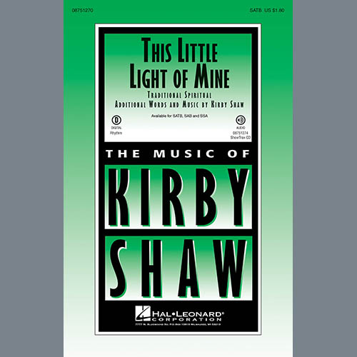 cover: This Little Light Of Mine, Kirby Shaw