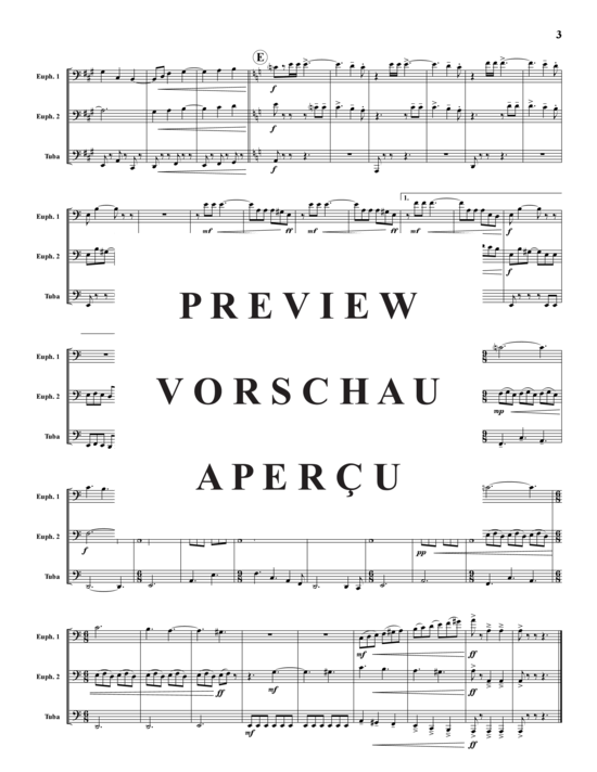 Produktgalerie: Seite 4 von 14 Chaconne und Dance , , (2x Bariton, Tuba)