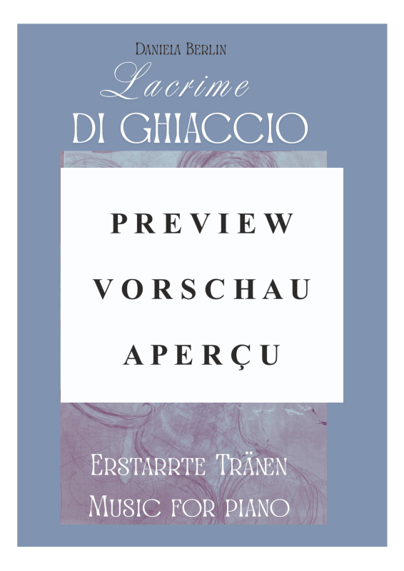 Produktgalerie: Seite 2 von 6 Lacrime di ghiaccio - Erstarrte Tränen, , Klavier Solo
