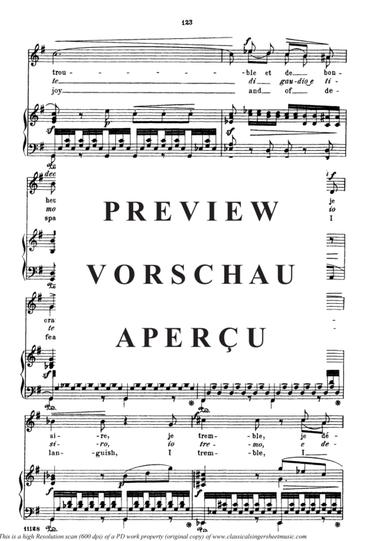 Product gallery: Page 5 of 8 O notte dea del mistero, Parisotti, Alessandro, Medium Voice and Piano