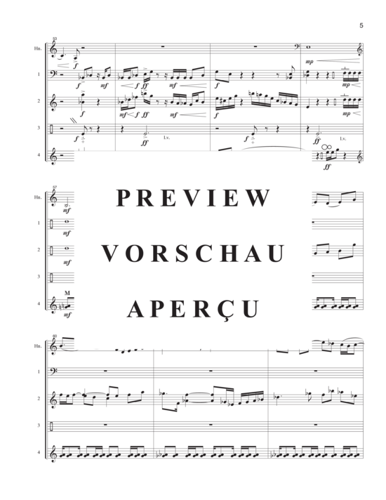 Product gallery: Page 8 of 21 Reflective Journey , , (horn solo and percussion quartet)