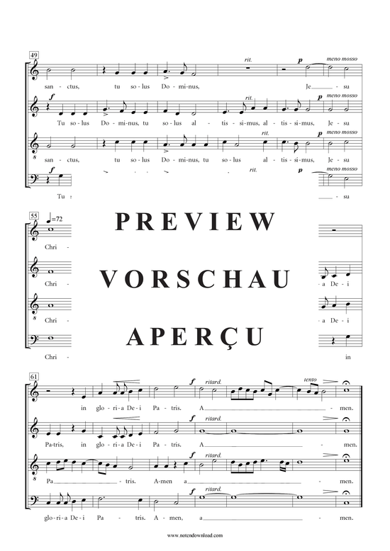 Produktgalerie: Seite 8 von 19 Messe , , (Gemischter Chor SATB)