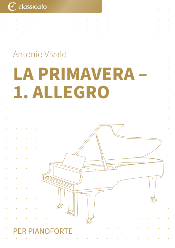 Produktbild zu: La primavera - 1. Allegro - versione semplificataAntonio Vivaldi