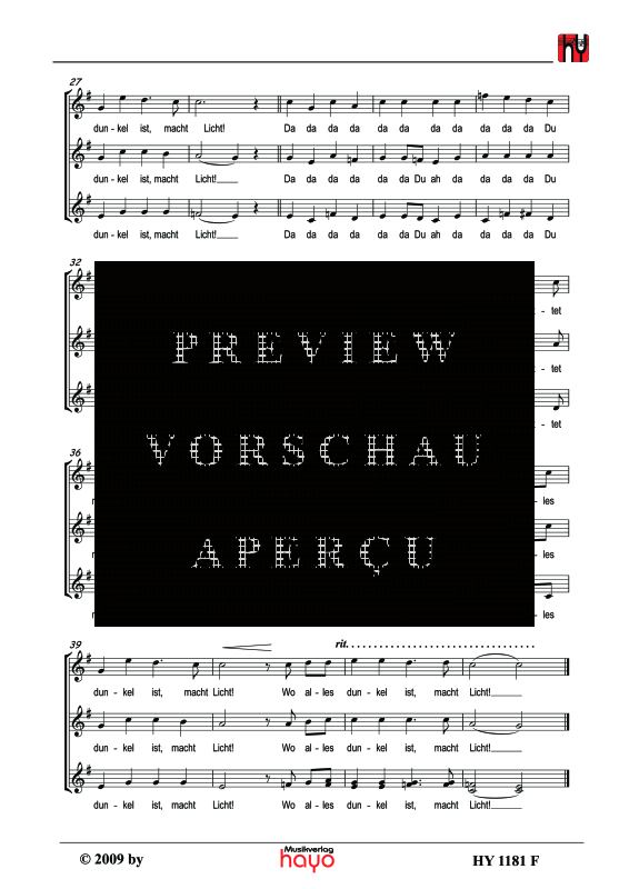 Product gallery: Page 5 of 5 Was keiner wagt - Courage, , (female choir SSA)