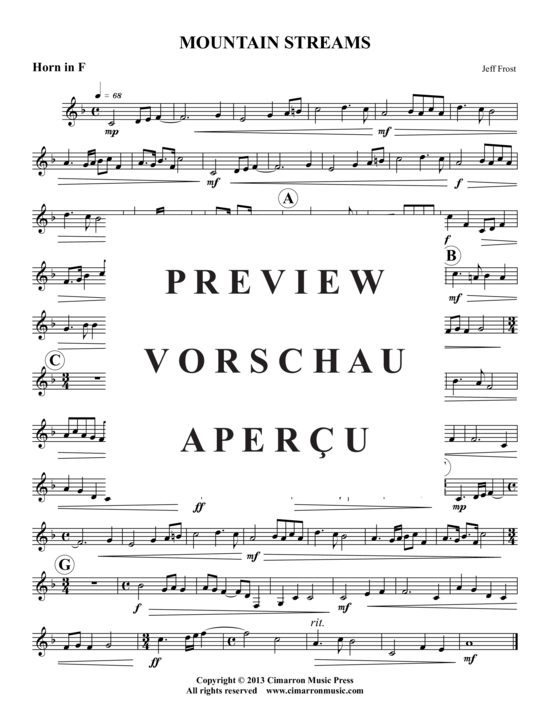 Produktgalerie: Seite 7 von 9 Mountain Streams , , (Blechbläser-Quintett)