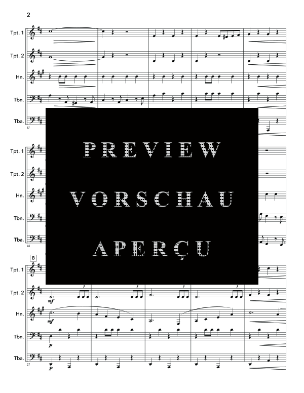 Produktgalerie: Seite 6 von 11 Old Comrades, , (Blechbläser Quintett)