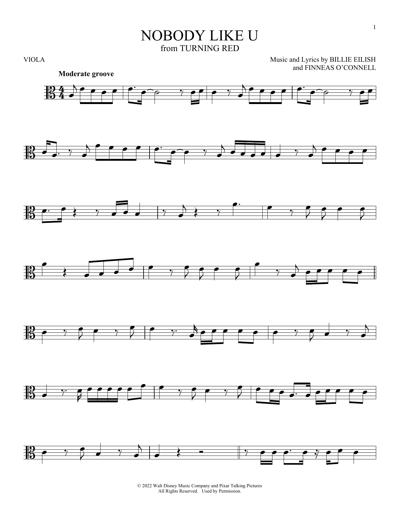 Product gallery: Page 1 of 1 Nobody Like U (from Turning Red), 4*TOWN