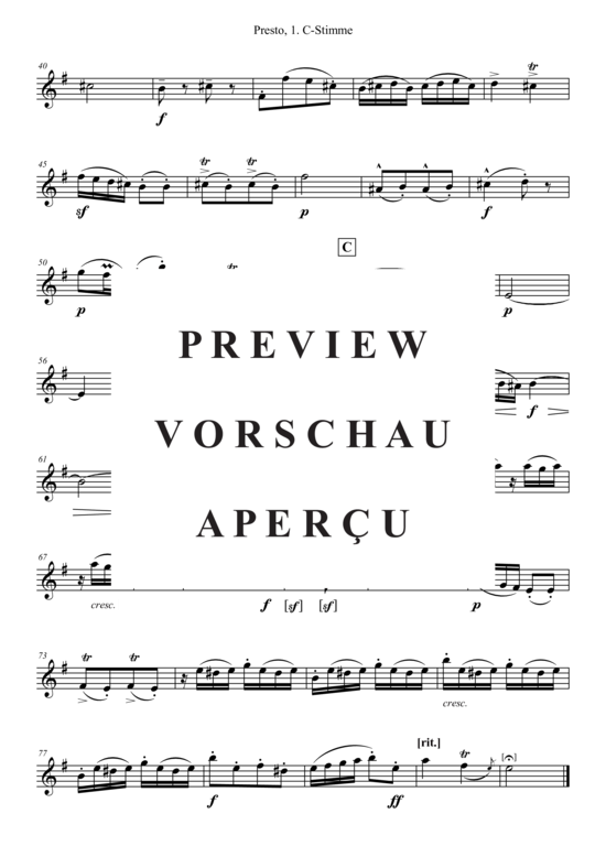 Produktgalerie: Seite 7 von 21 Presto , , (Quintett flexible Besetzung)