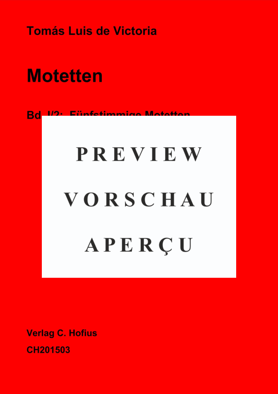 gallery: Fünfstimmige Motetten und Antiphonen, , (Gemischter Chor)