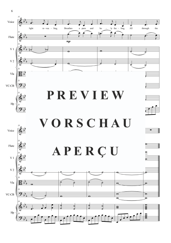 Produktgalerie: Seite 9 von 11 All through the Night, , Solo Gesang und kleines Orchester