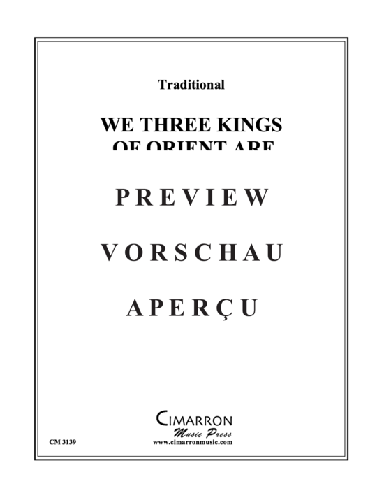 Product gallery: Page 2 of 12 We Three Kings of Orient Are , , (Trumpet ensemble 1-7 trumpets)
