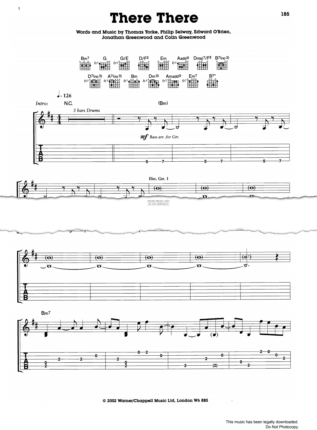 gallery: There There, Radiohead, Gesang, Gitarre