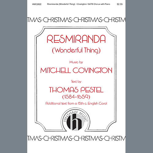cover: Res Miranda (Wonderful Thing), Mitchell Covington, Chor