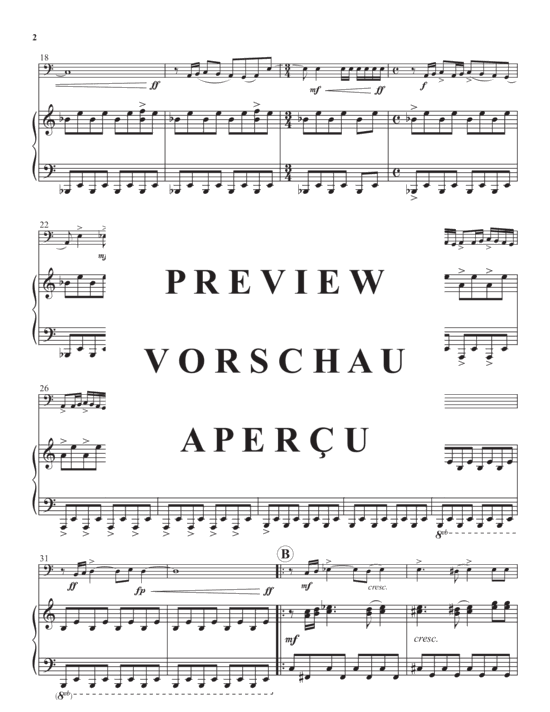 Product gallery: Page 4 of 21 Concerto No. 2 , , (tuba + piano)