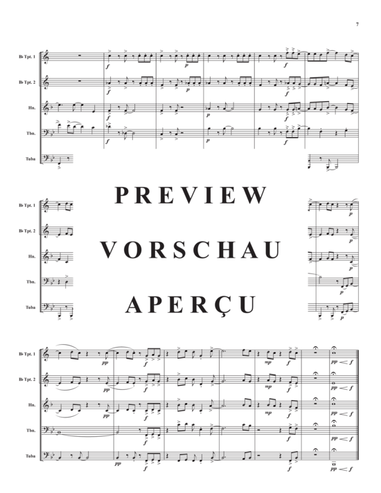 Produktgalerie: Seite 9 von 21 Spring Step , , (Blechbläserquintett)