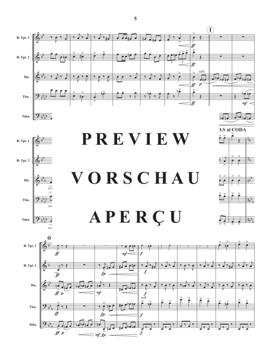 gallery: Tournament Galop , , (Brass quintet)