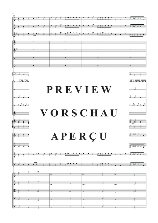 Produktgalerie: Seite 13 von 21 König der letzten Tage - Gloria: Partitur, , Orchester + Chor