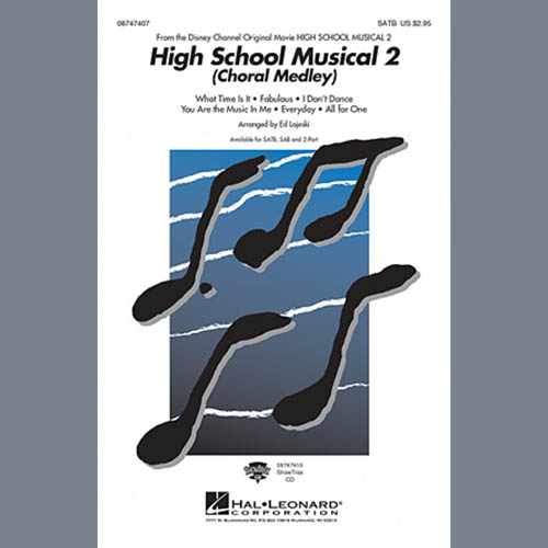 cover: High School Musical 2 (Choral Medley), Ed Lojeski, Chor