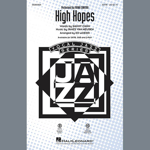 cover: High Hopes (arr. Ed Lojeski), Frank Sinatra