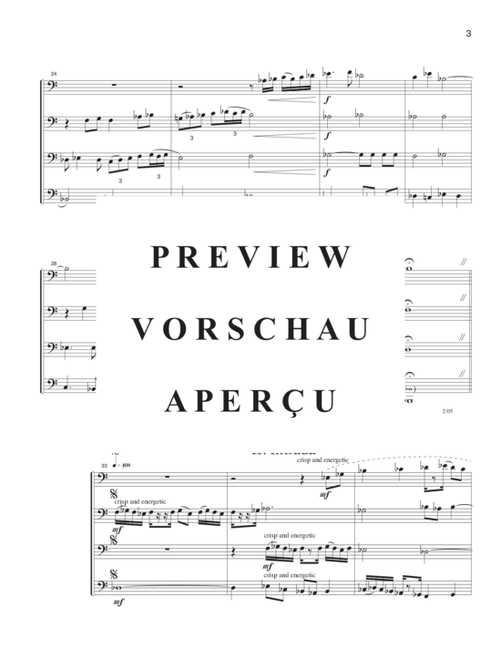 Product gallery: Page 6 of 21 Prelude and Intrada , , (4 euphonium or trombone quartet)