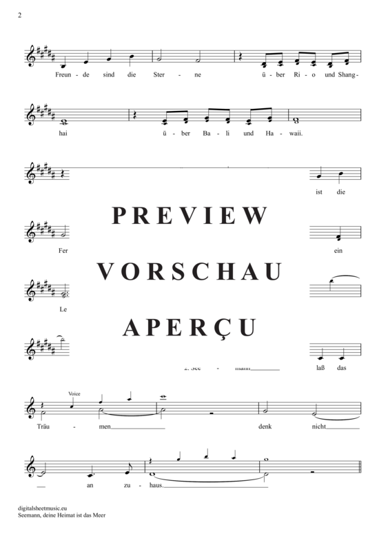 Product gallery: Page 3 of 4 Seemann, Deine Heimat Ist Das Meer , Quinn, Freddy, Clarinet in B-flat