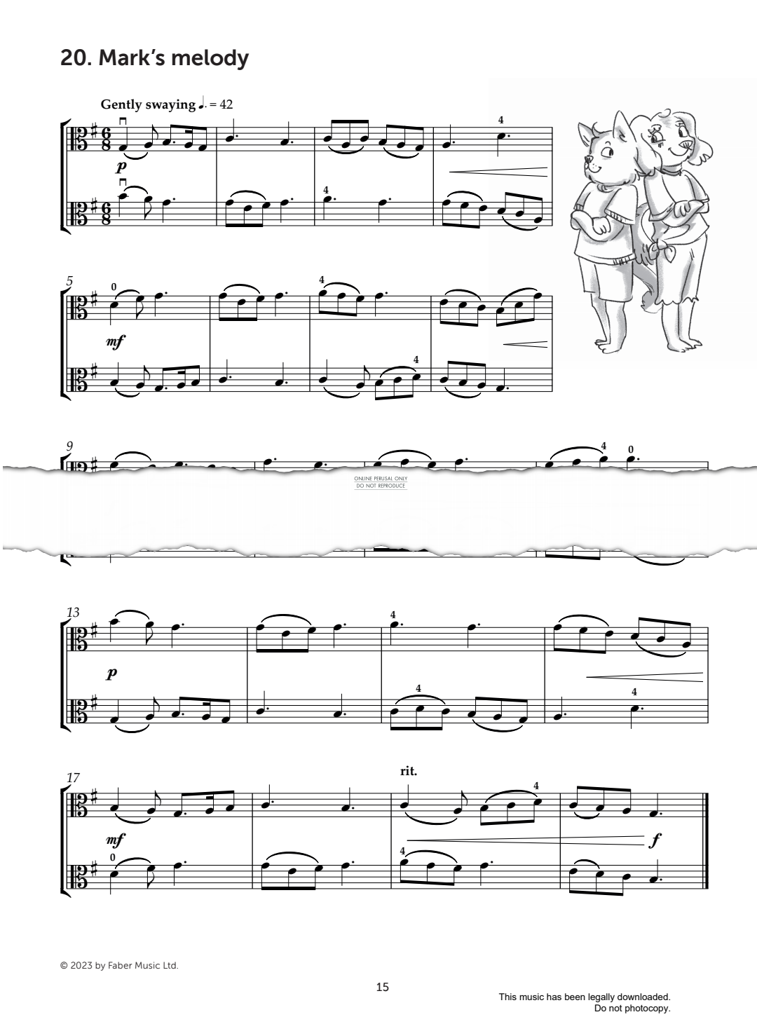 Product gallery: Page 1 of 1 Mark's Melody, Mark Wilson