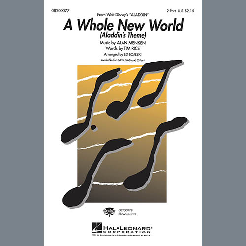 cover: A Whole New World (from Aladdin) (arr. Ed Lojeski),