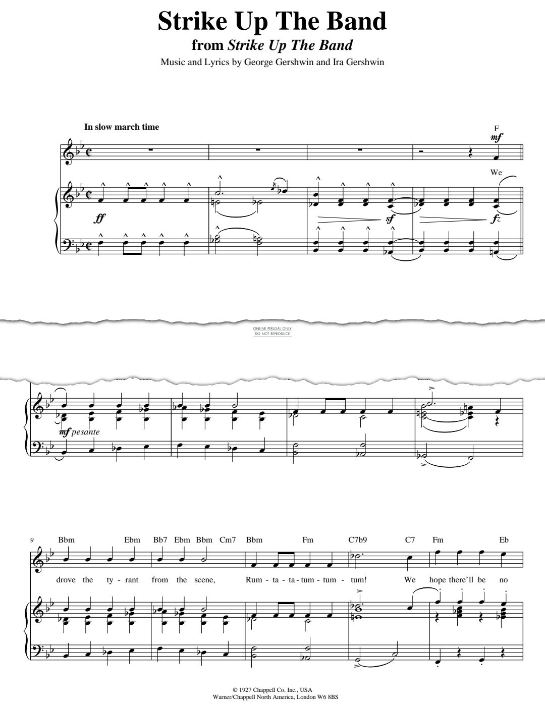 Produktbild zu: Strike Up The Band!
