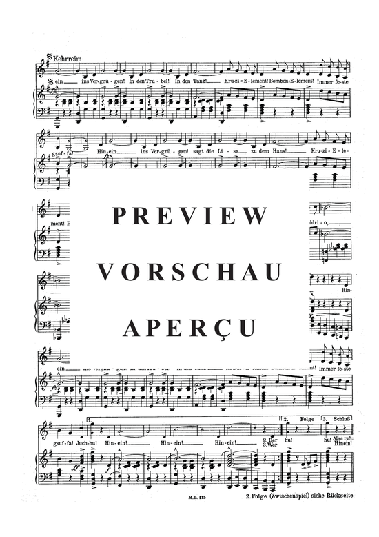 Produktgalerie: Seite 4 von 4 Hinein ins Vergnügen, , Klavier und Gesang