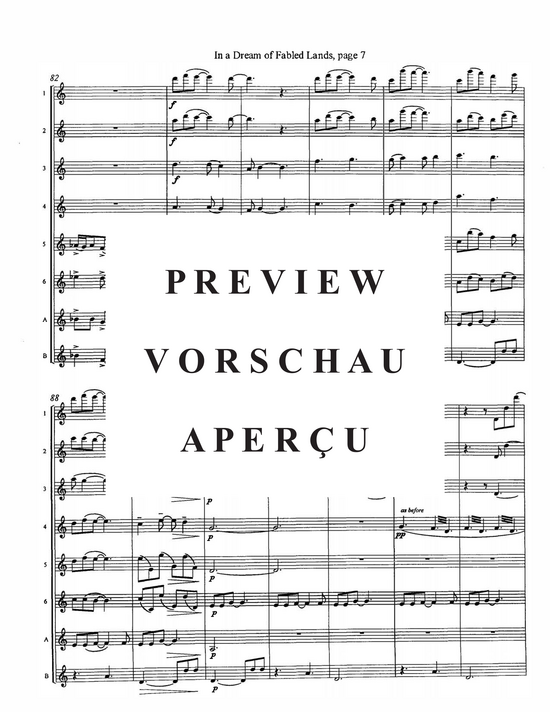 Product gallery: Page 10 of 21 In A Dream of Fabled Lands , , (6 C flutes, alto flute and bass flute)