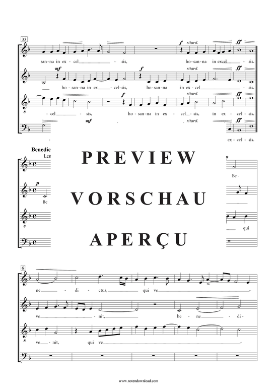 Product gallery: Page 19 of 21 Messe , , (Mixed choir SAATB)