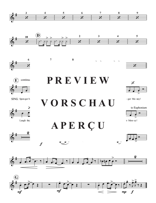 Product gallery: Page 13 of 16 Sponger Money , , (Tuba Quartet: 2x Baritone, 2xTuba)