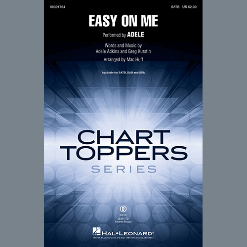 cover: Easy On Me (arr. Mac Huff), Adele, Chor