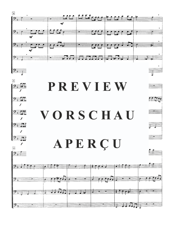 Produktgalerie: Seite 5 von 11 Sonate Nr. 2, , Tuba Quintett EETTT