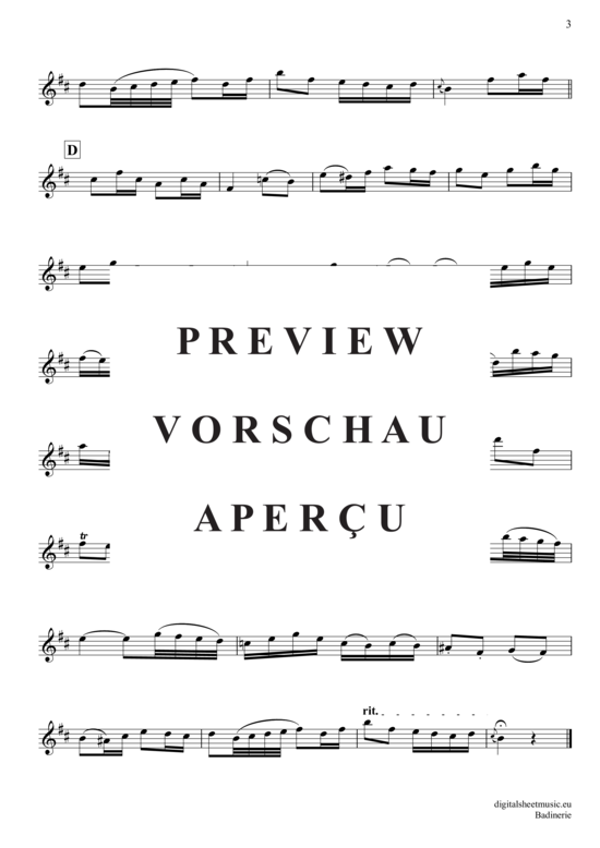Produktgalerie: Seite 4 von 4 Badinerie , , (Oboe)