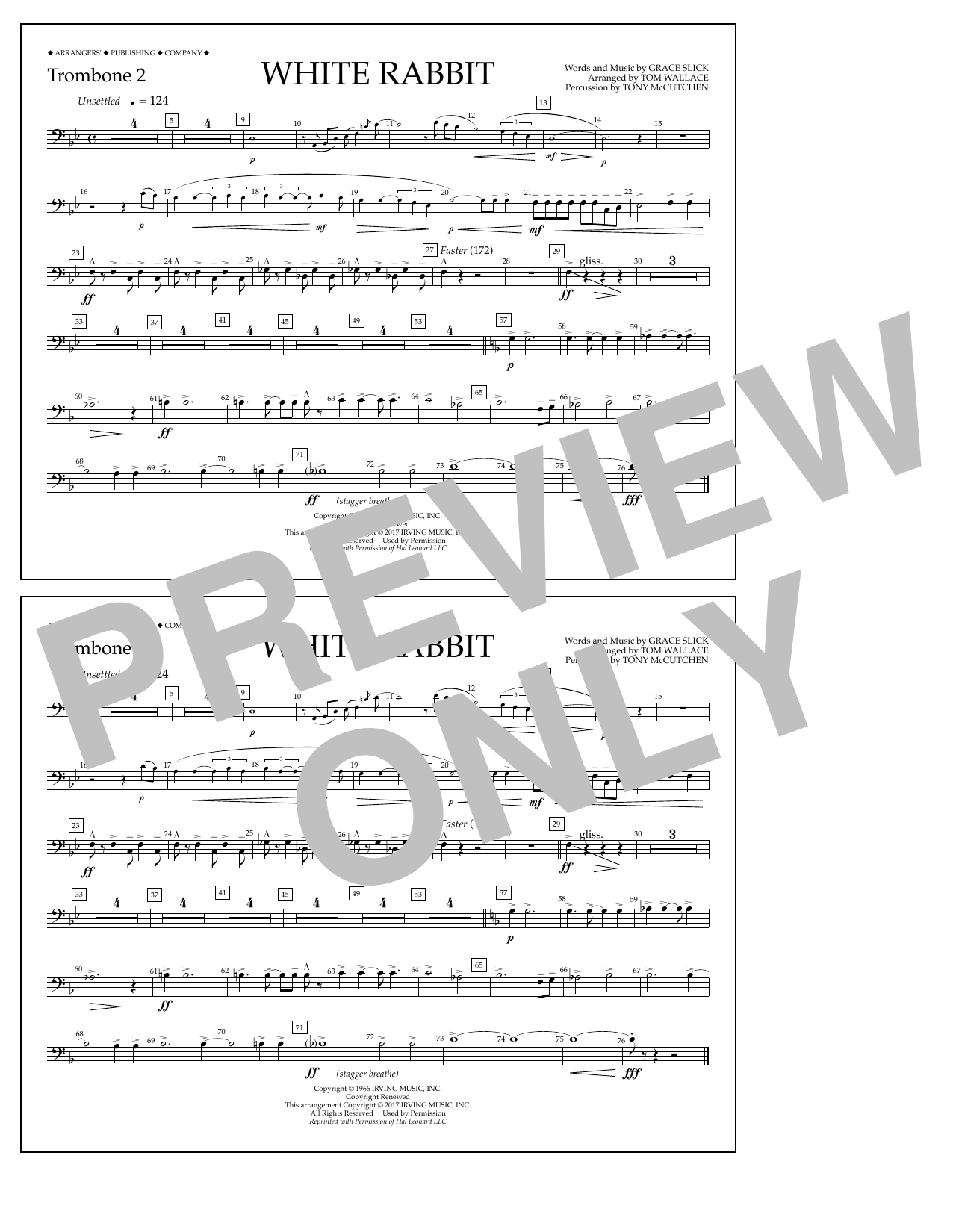 Product picture to: White Rabbit - Trombone 2