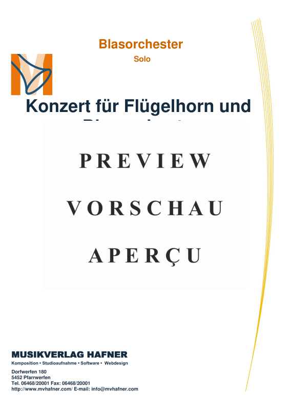 Product gallery: Page 4 of 11 Konzert für Flügelhorn und Blasorchester, , (large wind orchestra)