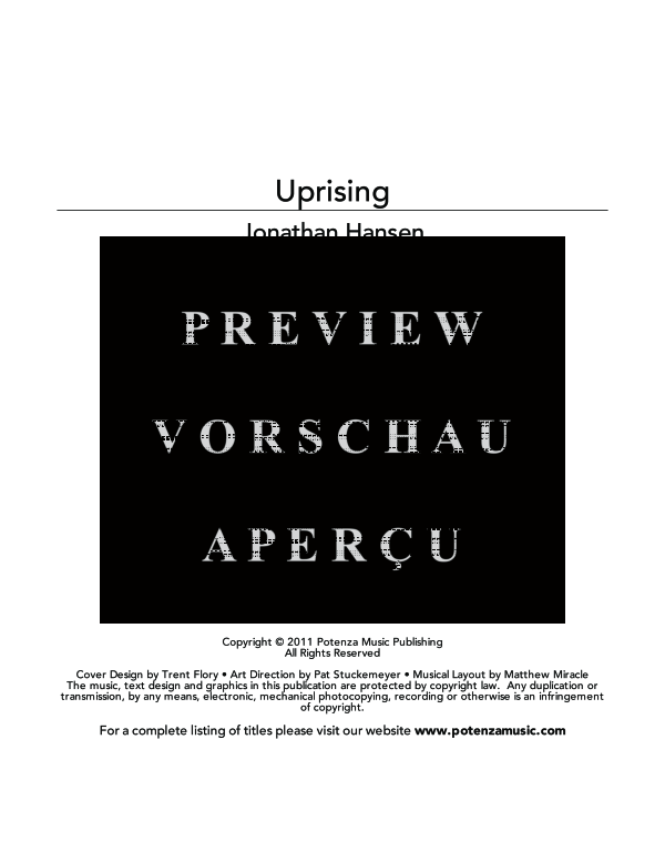 gallery: Uprising, , (Blechbläser Ensemble)