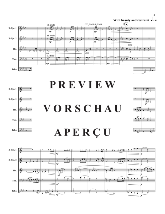 Produktgalerie: Seite 4 von 16 Tinsel Teaser 3 , , (Blechbläserquintett)