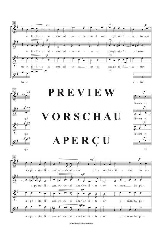 Produktgalerie: Seite 14 von 18 Messe , , (Gemischter Chor SATB)