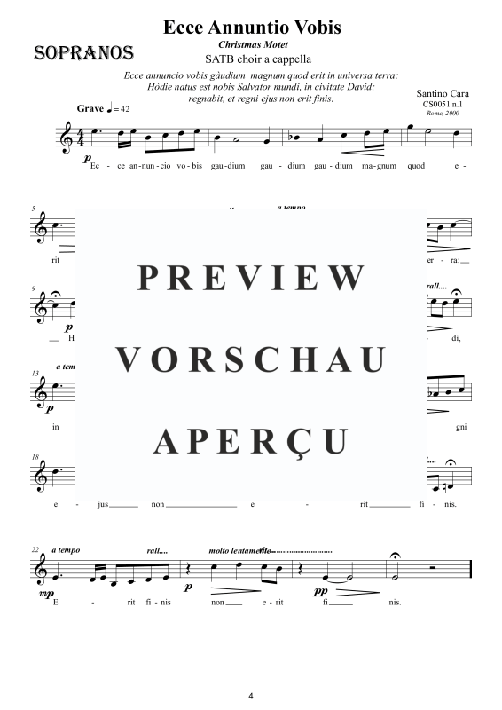 Product gallery: Page 5 of 8 Ecce Annuncio Vobis - Weihnachtsmotette, , Mixed Choir A Cappella