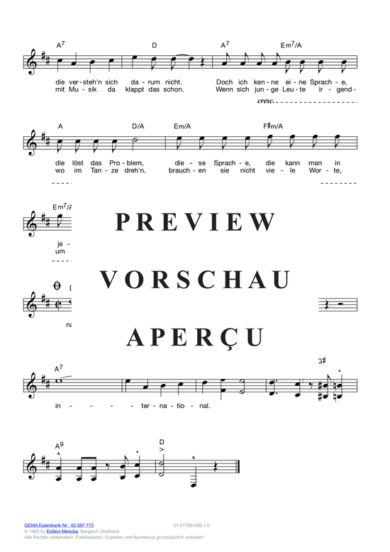 gallery: Hey, das ist Musik für dich , March, Peggy, (Melodie-Stimmen in C/B/Es)