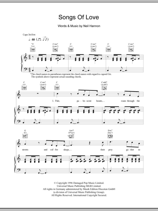 Produktbild zu: Songs Of Love