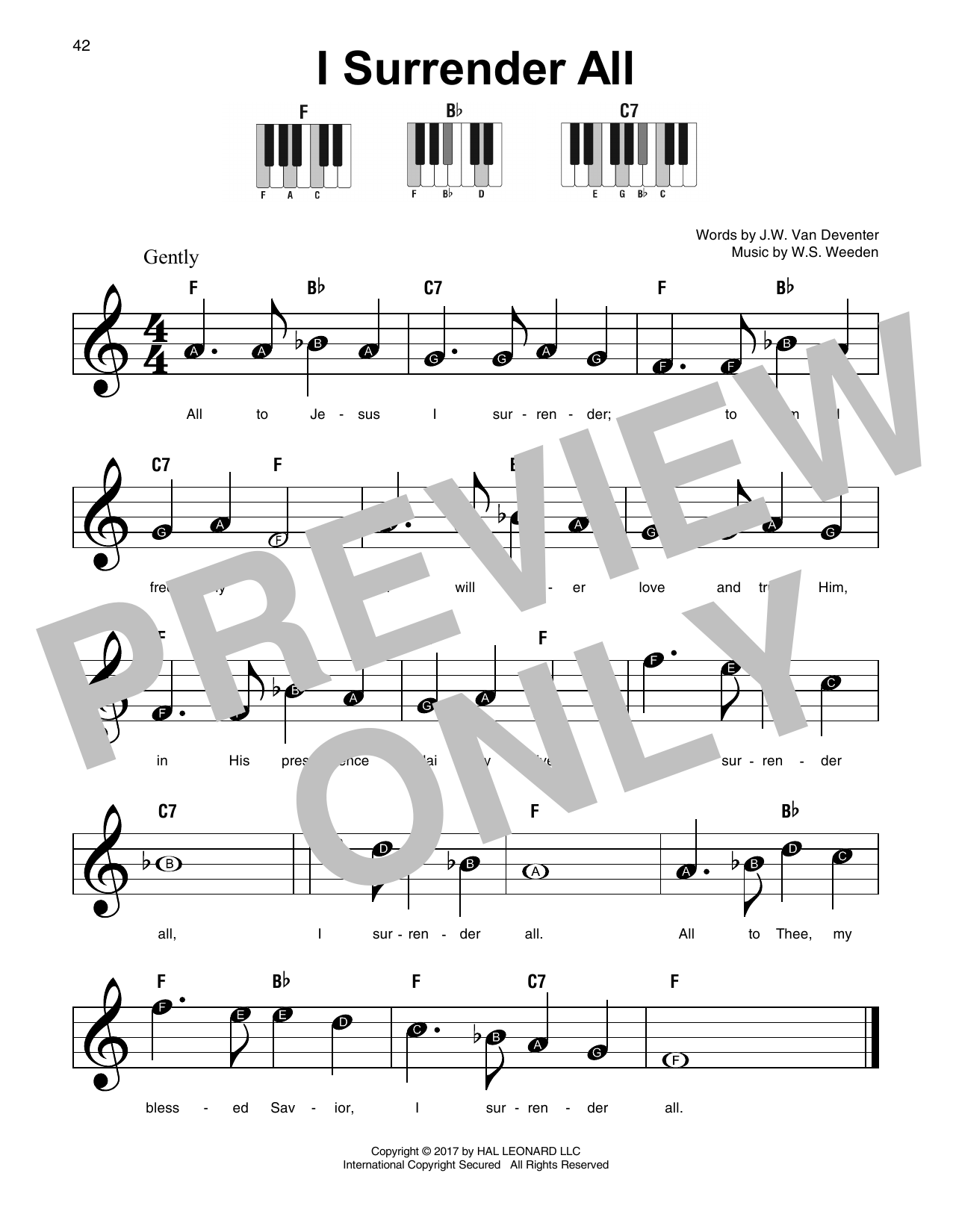 Produktbild zu: I Surrender All