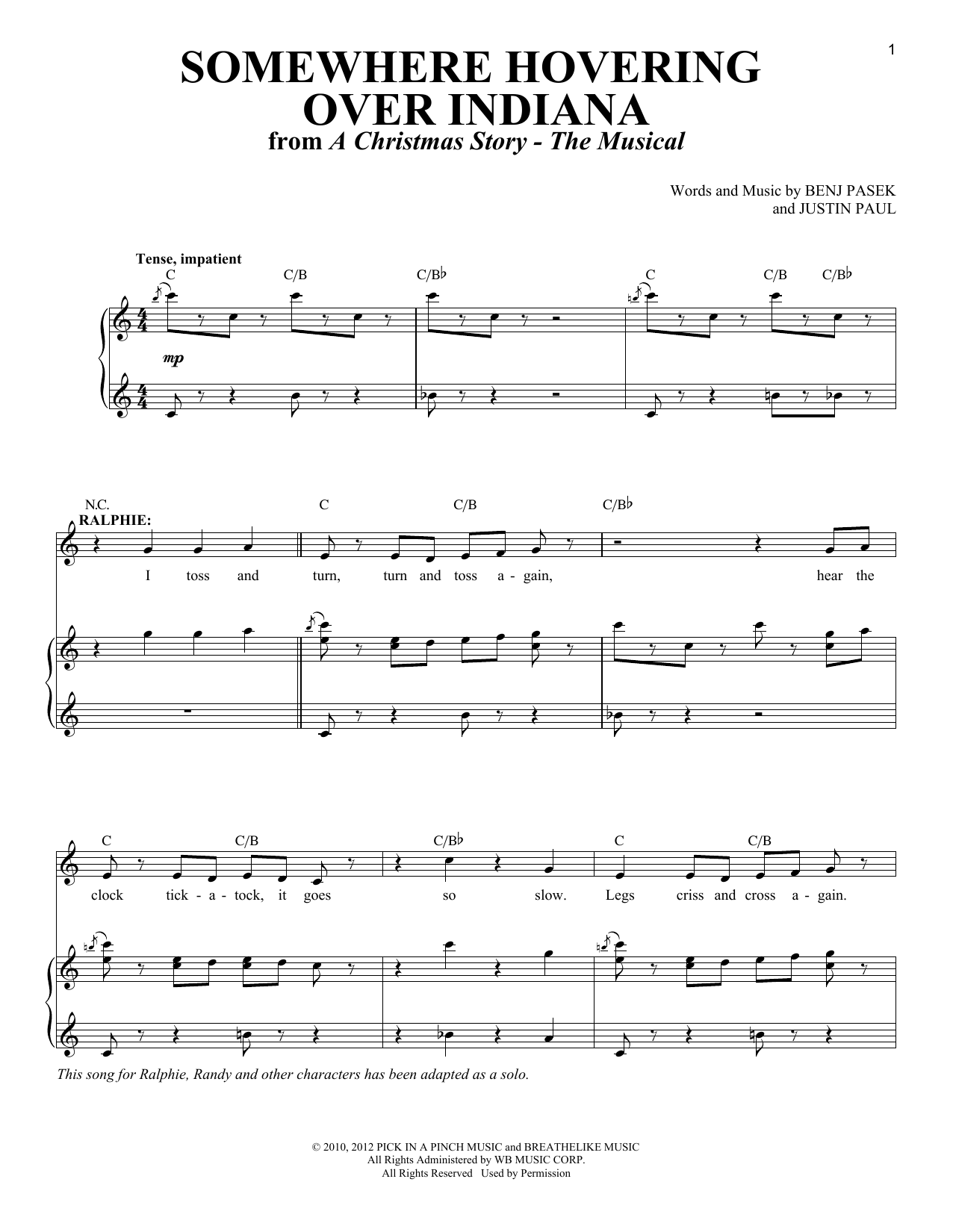 Produktbild zu: Somewhere Hovering Over Indiana