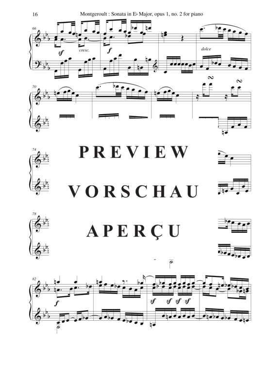 Product gallery: Page 17 of 19 Piano Sonata in Eb major, Opus 1 no. 2 , Nicolas Horvath, Piano Solo