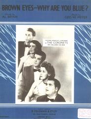 cover: Brown Eyes - Why Are You Blue, The Coronets, Gesang, Gitarre, Klavier