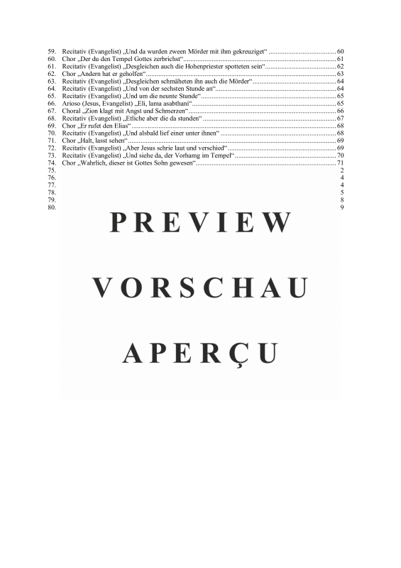 gallery: Matthäus-Passion , , (Gemischter Chor, Soli und Orchester)